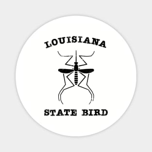 Louisiana Mosquito State Bird Magnet